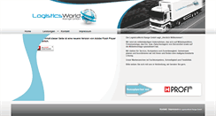 Desktop Screenshot of logisticsworld-range.com