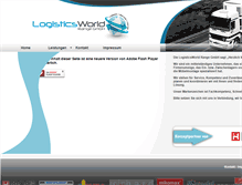 Tablet Screenshot of logisticsworld-range.com